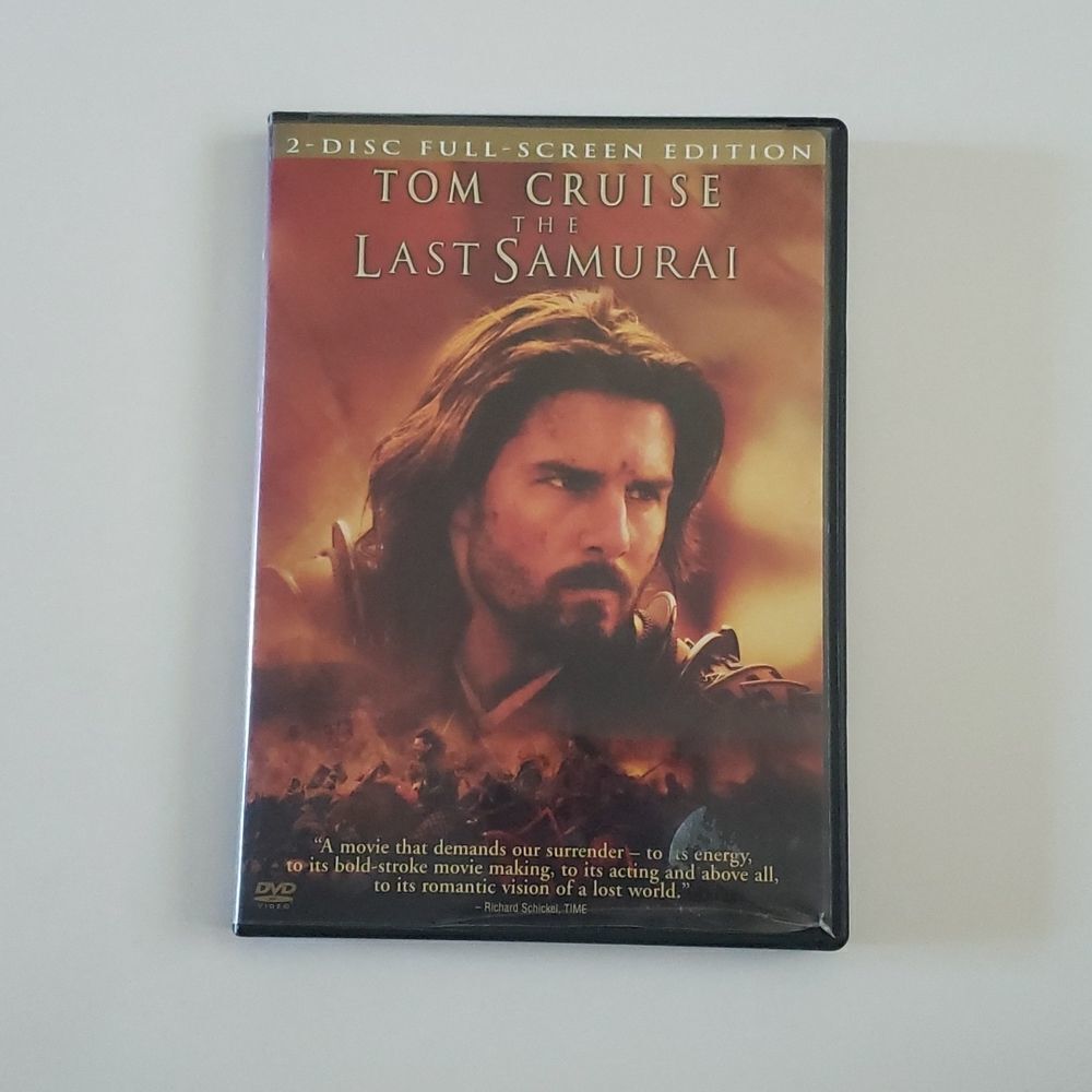 The Last Samurai Movie 2 disc Edition